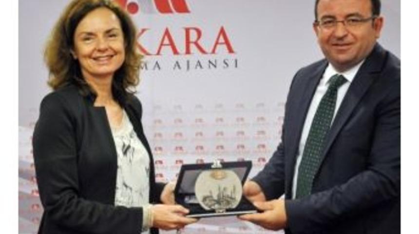 Avusturya B&uuml;y&uuml;kel&ccedil;iliği Ve Fh Joanneum &Uuml;niversitesi, Kalkınma Ajansını Ziyaret Etti