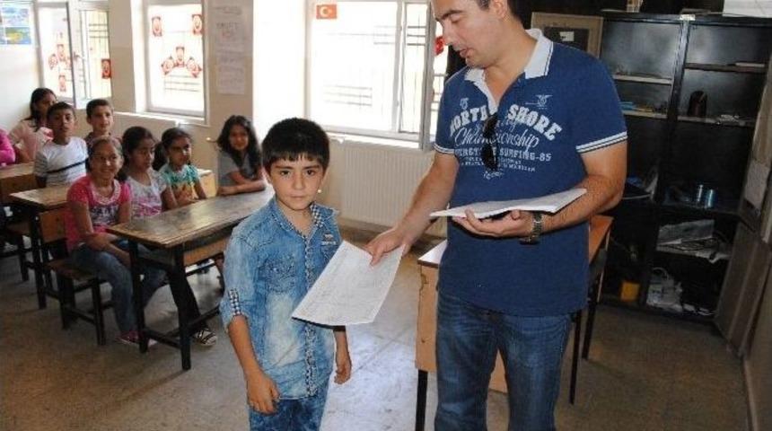 Siverek&rsquo;te &Ouml;ğrencilerin Karne Heyecanı