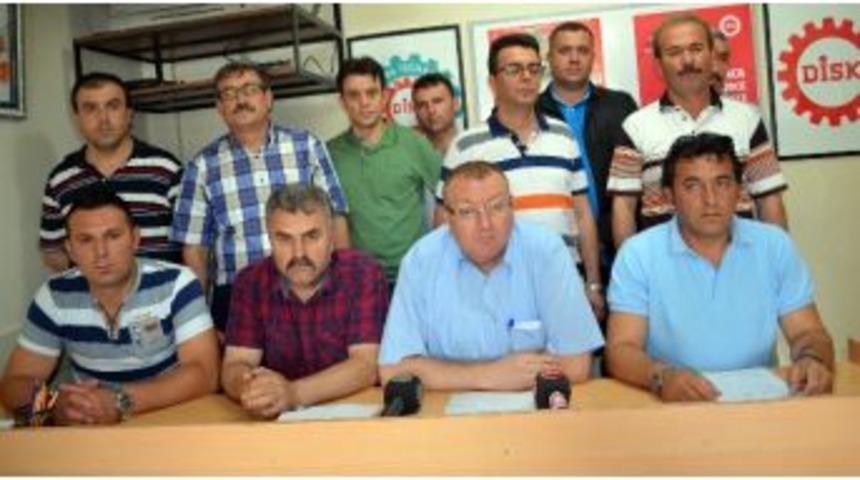 Disk&rsquo;ten İşten Atılmalara Tepki