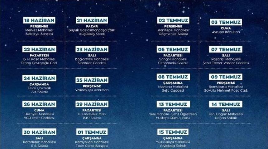 Gaziosmanpaşa, Ramazan&rsquo;a Hazır