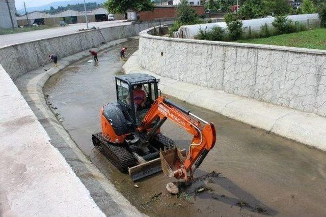 Akçakoca Çivi Deresi Temizleniyor