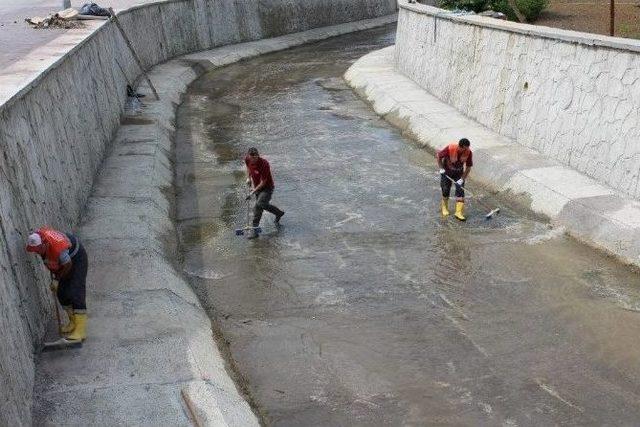 Akçakoca Çivi Deresi Temizleniyor