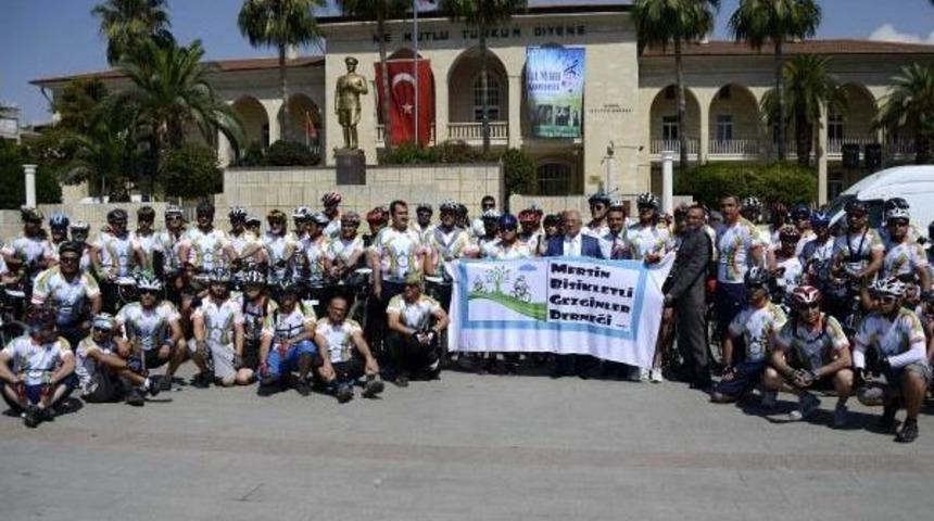 Mersin'de Caretta Bisiklet Festivali Başladı