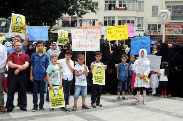 Gaziantep'te, Peygamber Sevdalıları Platormu'ndan Protesto