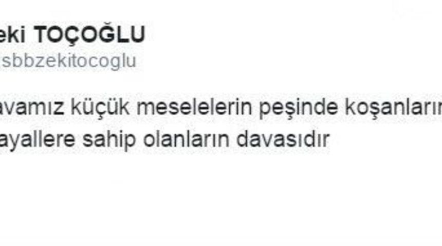 Başkan To&ccedil;oğlu İstişare Toplantısına Katıldı