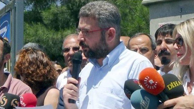 Ankara&rsquo;dan Gelen Stk Temsilcileri, Bombanın Patladığı Yerde A&ccedil;ıklama Yaptı 2