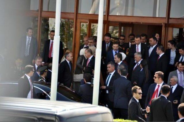 Cumhurbaşkanı Erdoğan, Azerbaycan'dan Döndü (2)