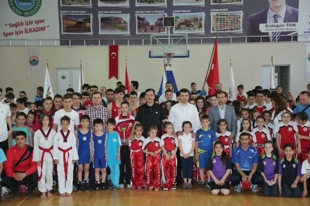 İlkadım Yaz Spor Okullarına G&ouml;rkemli A&ccedil;ılış