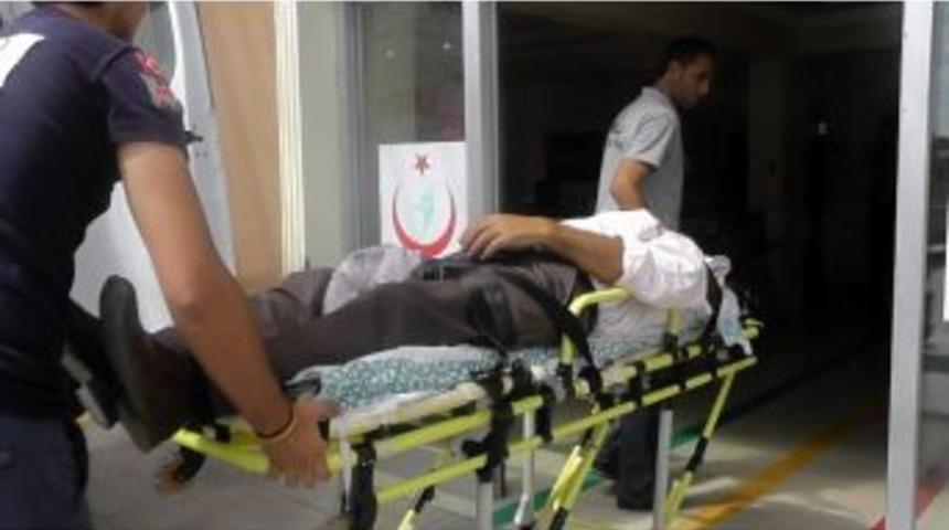 Kulu&rsquo;da İnşaattan D&uuml;şen Kişi Yaralandı