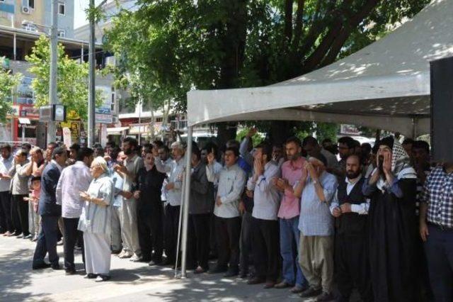 Öldürülen İhya- Der Başkanı Için Adıyaman’Da Gıyabi Cenaze Namazı