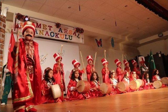 Demirci’de Miniklerin Yıl Sonu Gösterisi