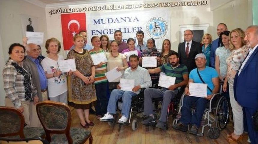 Mudanya&rsquo;da Engelliler Filografi Sanatını &Ouml;ğrendi