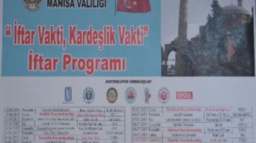 Manisa&rsquo;da 20 Bin Kişiye İftar Verilecek