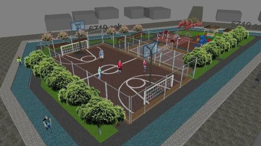 Kepez&rsquo;de Semt Spor Sahalarının Temeli Atılıyor