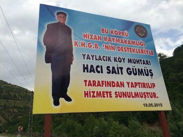 Hizan Kaymakamı Sedat İnci’den Taziye Mesajı