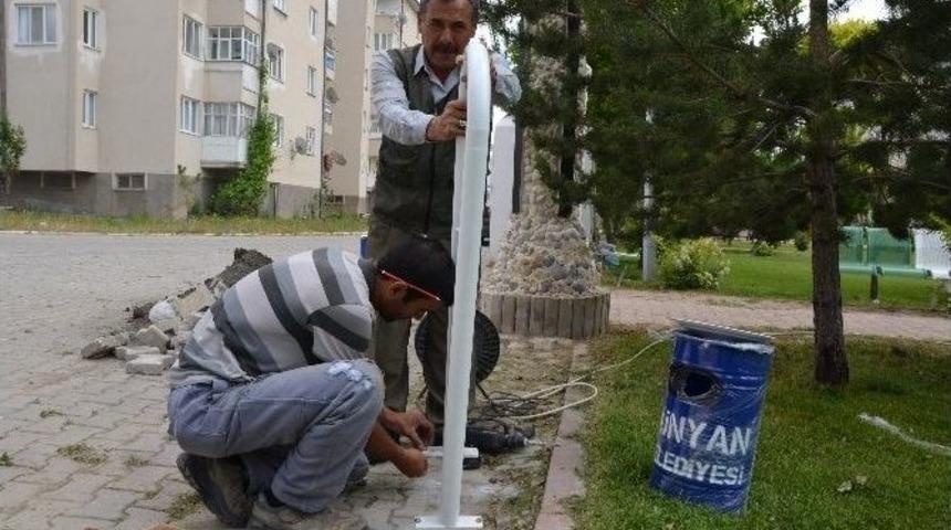 B&uuml;nyan Belediyesi Park Alanları Baştan Sona Yeniledi