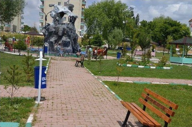 Bünyan Belediyesi Park Alanları Baştan Sona Yeniledi