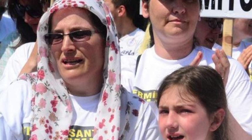 Ergene&rsquo;De Termik Santral Eylemcisi K&uuml;&ccedil;&uuml;k Melek Ağladı