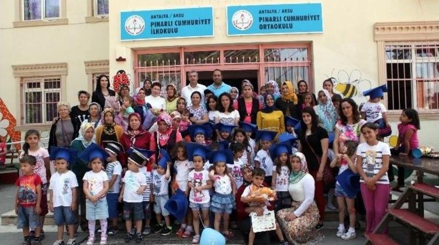 Mobil Kreş Mezunlarını Verdi