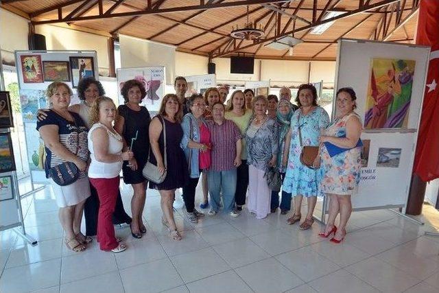 Amat&ouml;r Ressamların Eserleri Yeni Fo&ccedil;a&rsquo;da Sergilendi 1