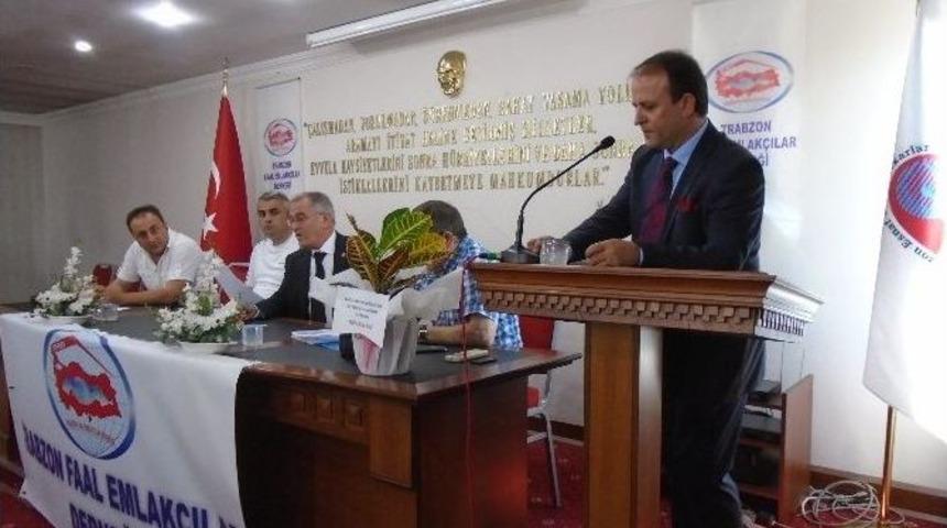 Trabzon&rsquo;da Emlak&ccedil;ılar 4. Kez Ayhan Taflan&rsquo;la "devam" Dedi