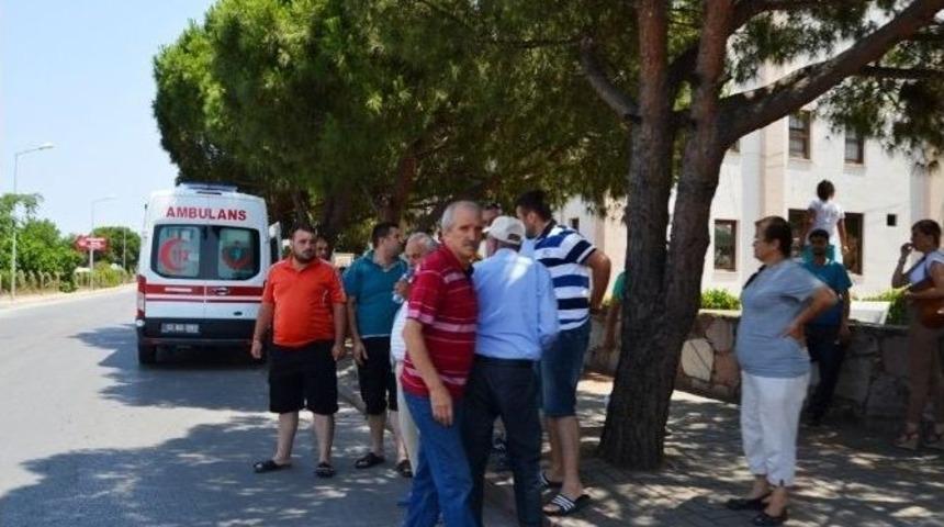 Ayvalık&rsquo;ta Trafik Kazası: 1 Yaralı