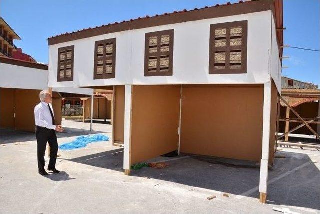 Başkan Sara&ccedil;oğlu Etkinlik Alanını İnceledi 2