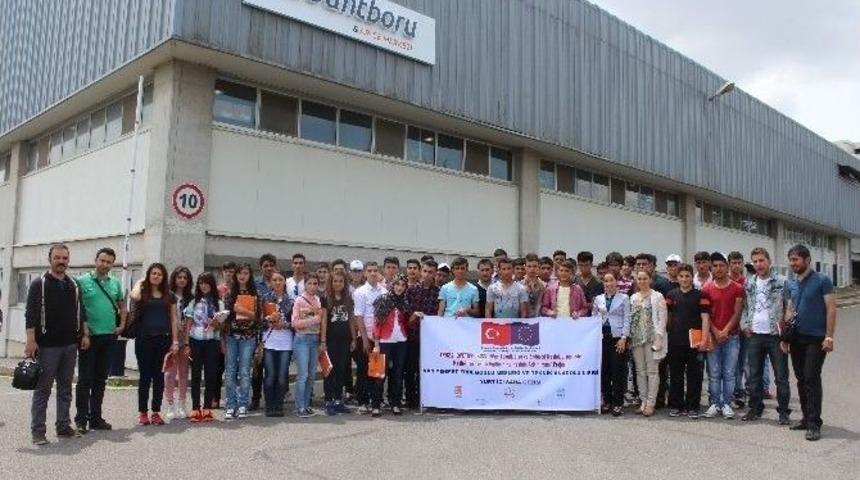 Mehmet Erdemoğlu Mesleki Ve Teknik Anadolu Lisesi &rsquo;mesleki Ve Teknik Eğitim Kalitesinin Arttırılması Projesi&rsquo; Kapsamında 5 G&uuml;nl&uuml;k Saha Gezisi Tamamlandı