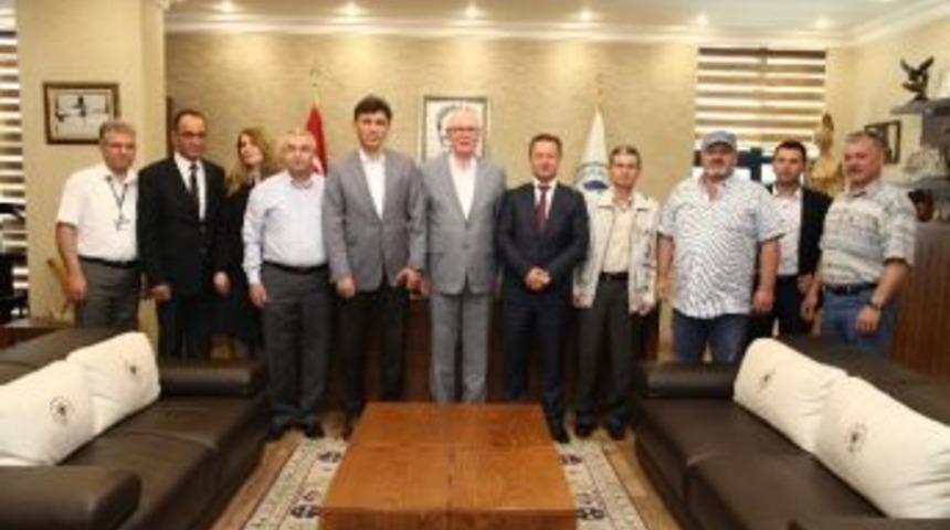 Odunpazarı Belediye Başkanı Kazım Kurt, Bulgaristan Milletvekili İle Biraya Geldi