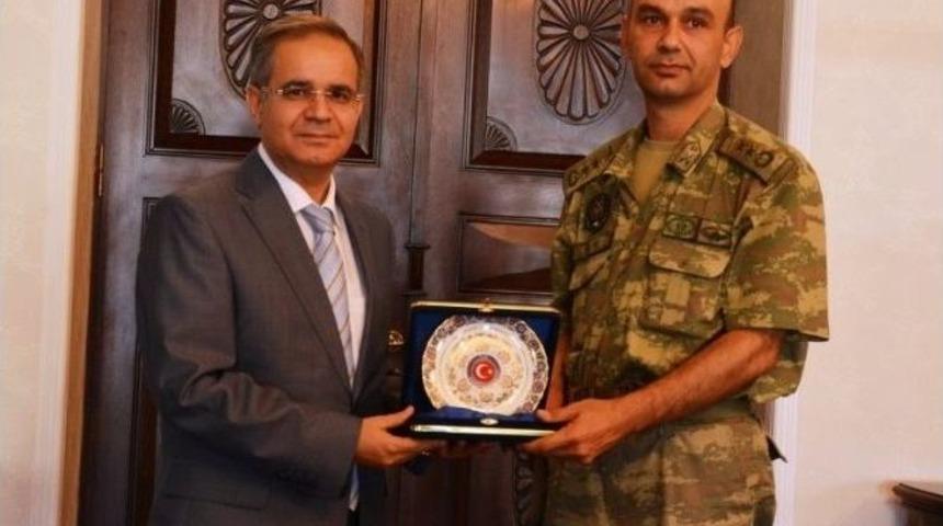 3. Hudut Tabur Komutanı Yıldız&rsquo;dan Veda Ziyareti