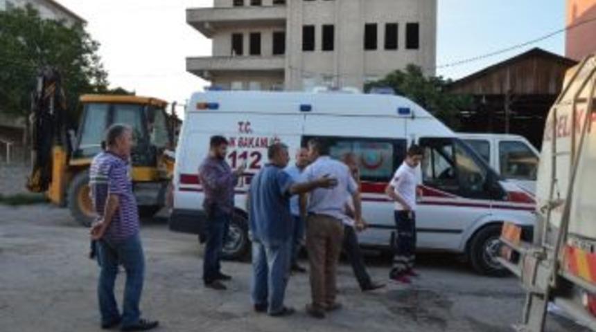 Tankerin &Uuml;zerinden D&uuml;şen Şahıs Yaralandı