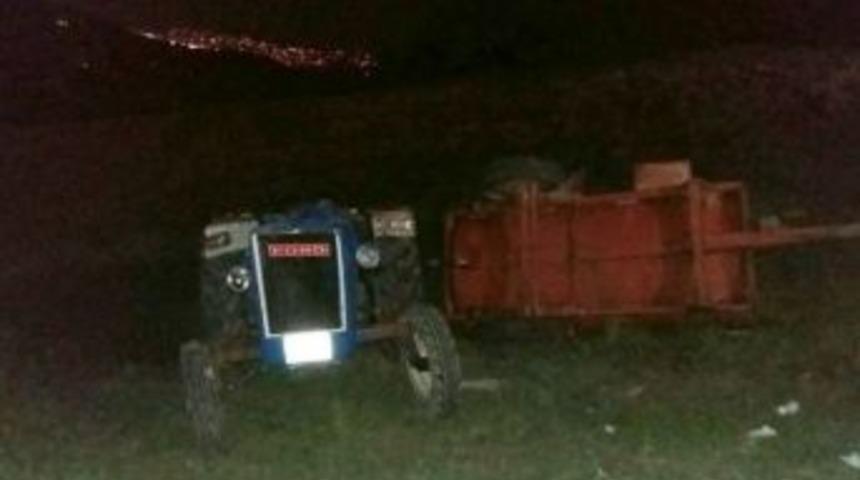 Samsun&rsquo;da Trakt&ouml;r Devrildi: 1 &Ouml;l&uuml;