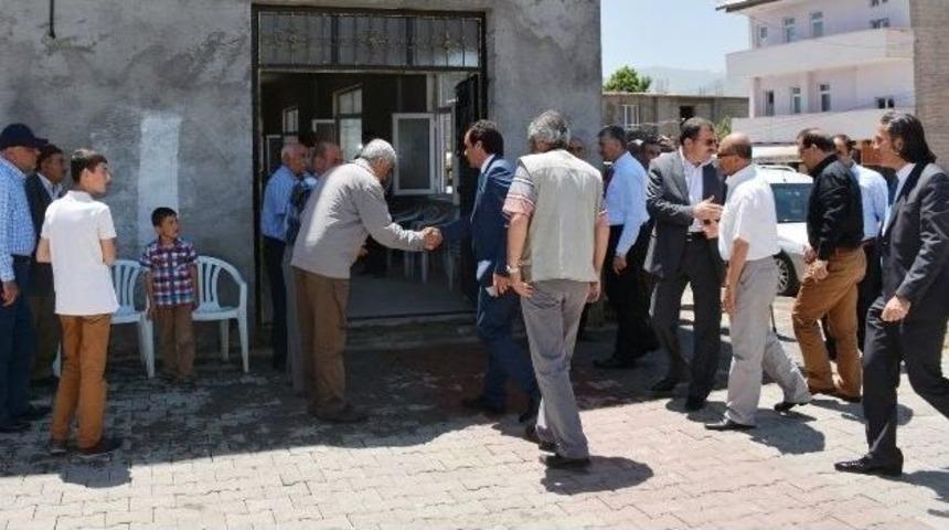 Kaymakam Erkan&rsquo;dan Irgat Ailesine Taziye Ziyareti