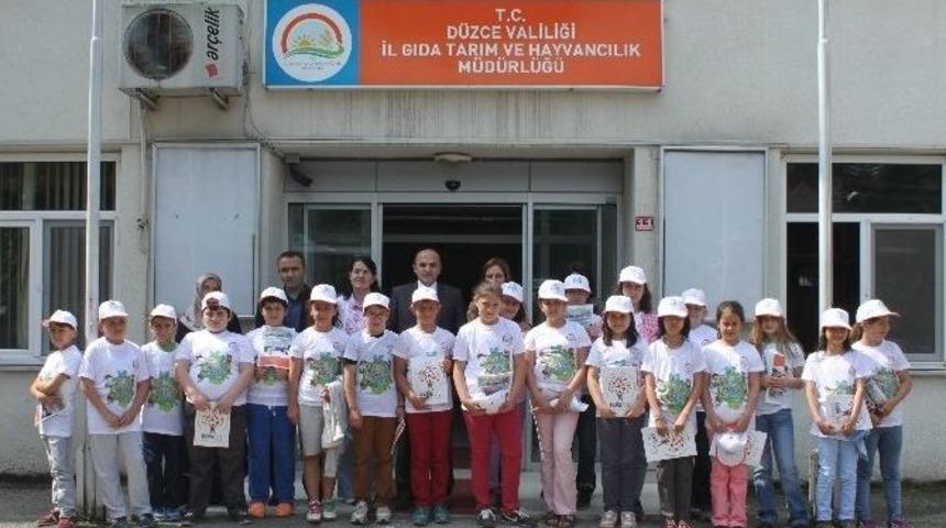 D&uuml;zce&rsquo;de Lider &Ccedil;ocuk Tarım Kampı