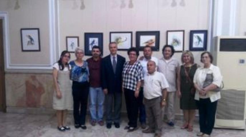 &ldquo;yaza Merhaba&rdquo; Resim Sergisi A&ccedil;ıldı