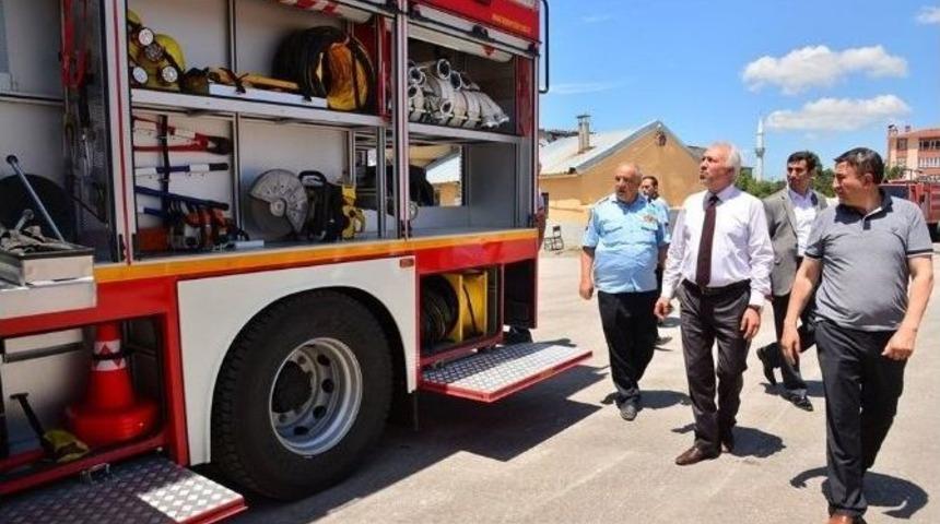 Kamil Sara&ccedil;oğlu: İtfaiyemiz, Teknolojinin En Son İmkanlarını Kullanıyor