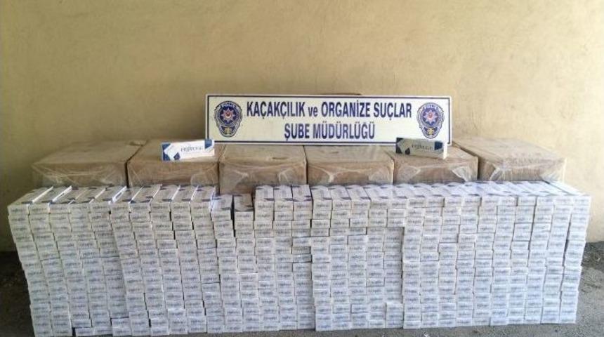 Batman’da 24 Bin 12 Paket Kaçak Sigara Ele Geçirildi