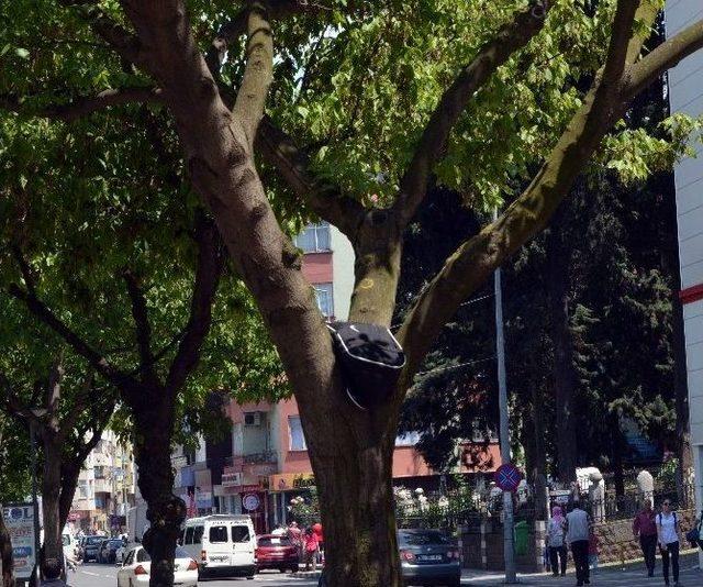 Valilik Ve Emniyet Önüne Bırakılan Çanta Polisi Harekete Geçirdi