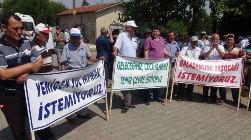 Tekirdağ&rsquo;da K&ouml;yl&uuml;lerden &rsquo;bozaltı Ocağı&rsquo; Tepkisi