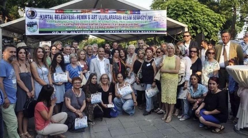 Uluslararası Kadın Ressamlar &Ccedil;alıştayı Sona Erdi
