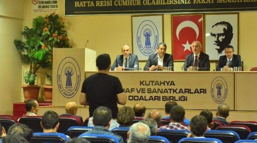 Esnaflarla İstişare Toplantısı