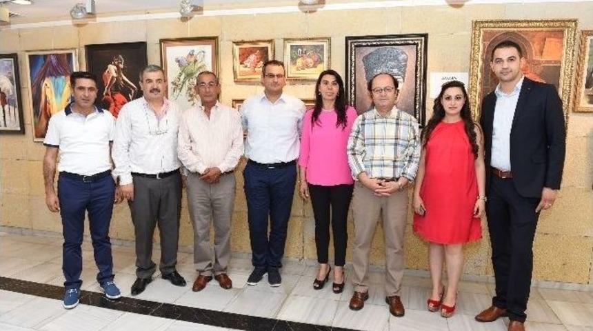 &Uuml;&ccedil; Sanat&ccedil;ıdan Yağlı Boya Resim Sergisi