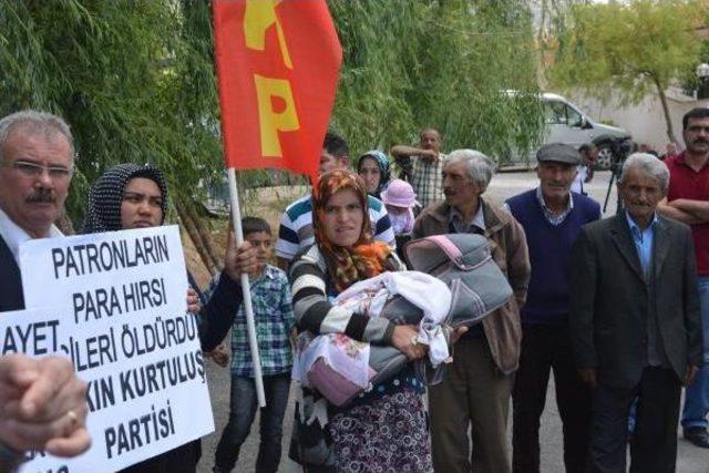 Ermenek Maden Faciası Davasında, Ölen Madenci Eşi: Bu Çocuğu Babasız Bıraktınız (4)