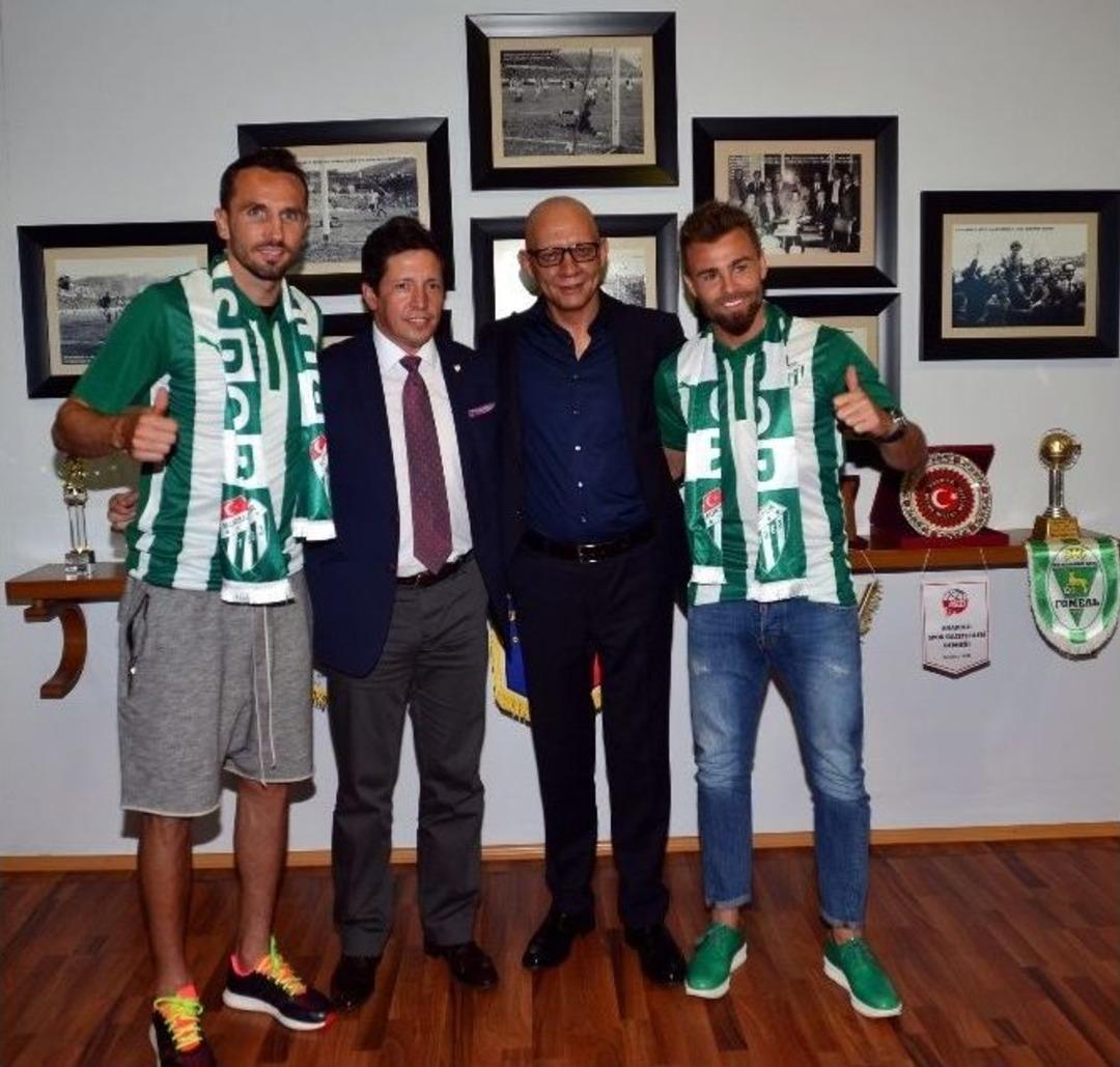 Bursaspor Sivok Ve Erdem İle S&ouml;zleşme İmzaladı
