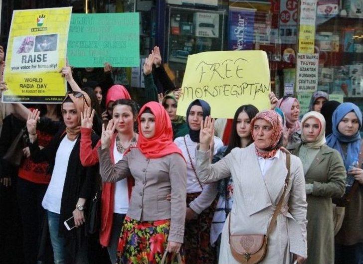 Ak Parti’li Gençlerden Mursi’ye İdam Kararına Tepki G1