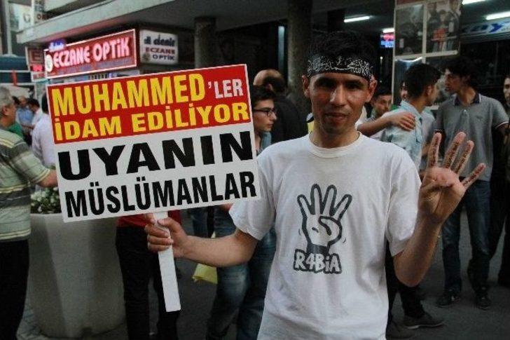 Ak Parti’li Gençlerden Mursi’ye İdam Kararına Tepki G2