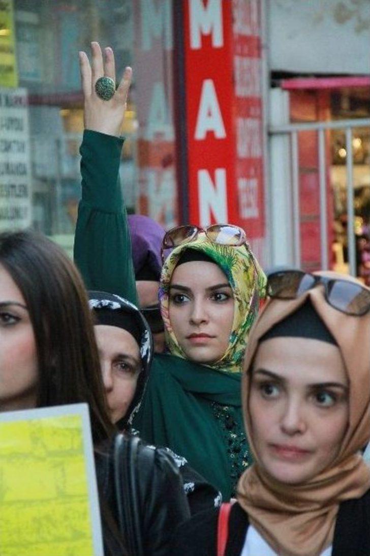 Ak Parti’li Gençlerden Mursi’ye İdam Kararına Tepki G5