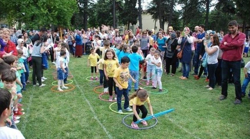 &Ccedil;aycuma&rsquo;da Geleneksel &Ccedil;ocuk Oyunları Şenliği D&uuml;zenlendi