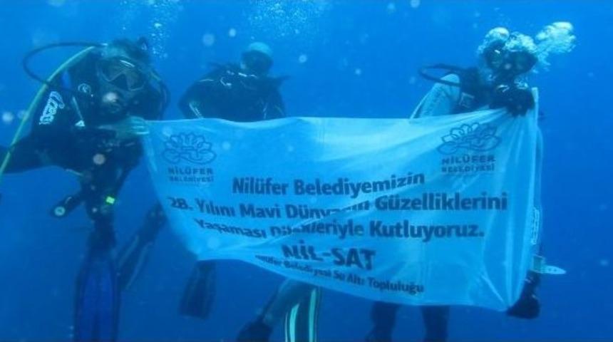 Belediye Personeli Sualtı D&uuml;nyasıyla Buluştu