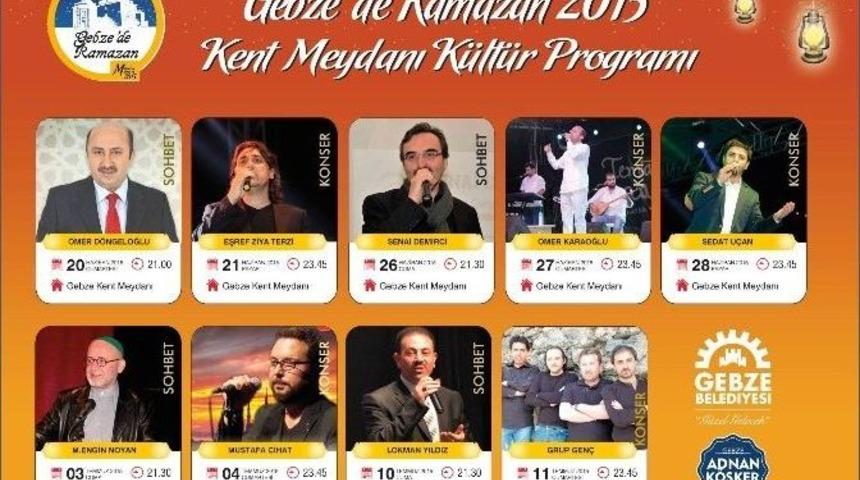 Gebze&rsquo;de İlk İftar Arap&ccedil;eşmede